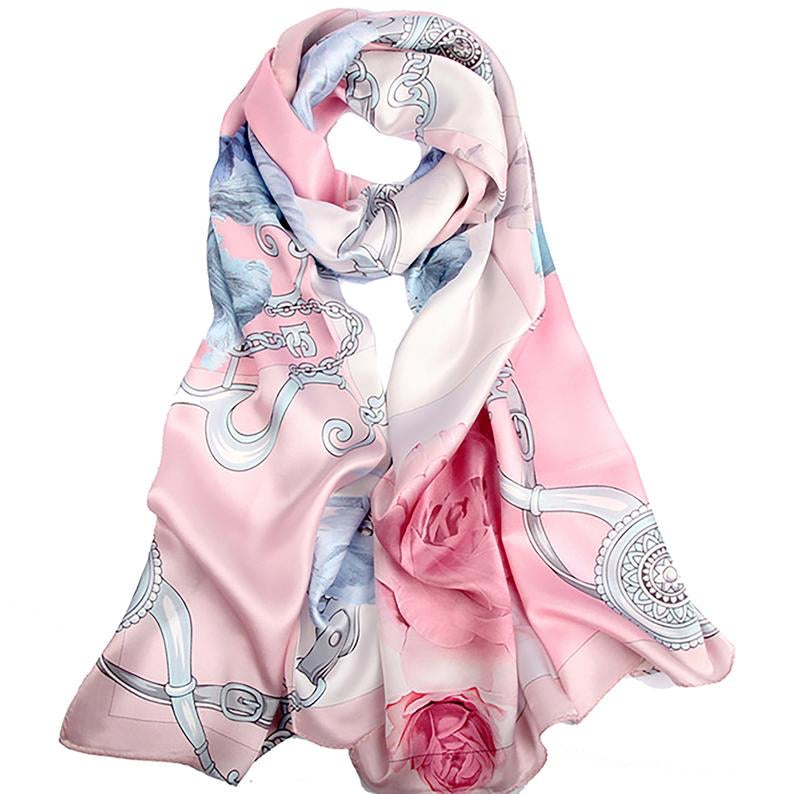 Classic Luxury Silk Scarf - Ellis Finch